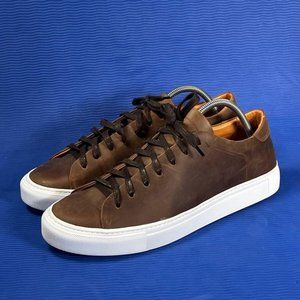 Men’s Beckett Simonon Reid Sneakers Dark Brown/White Size 9.5